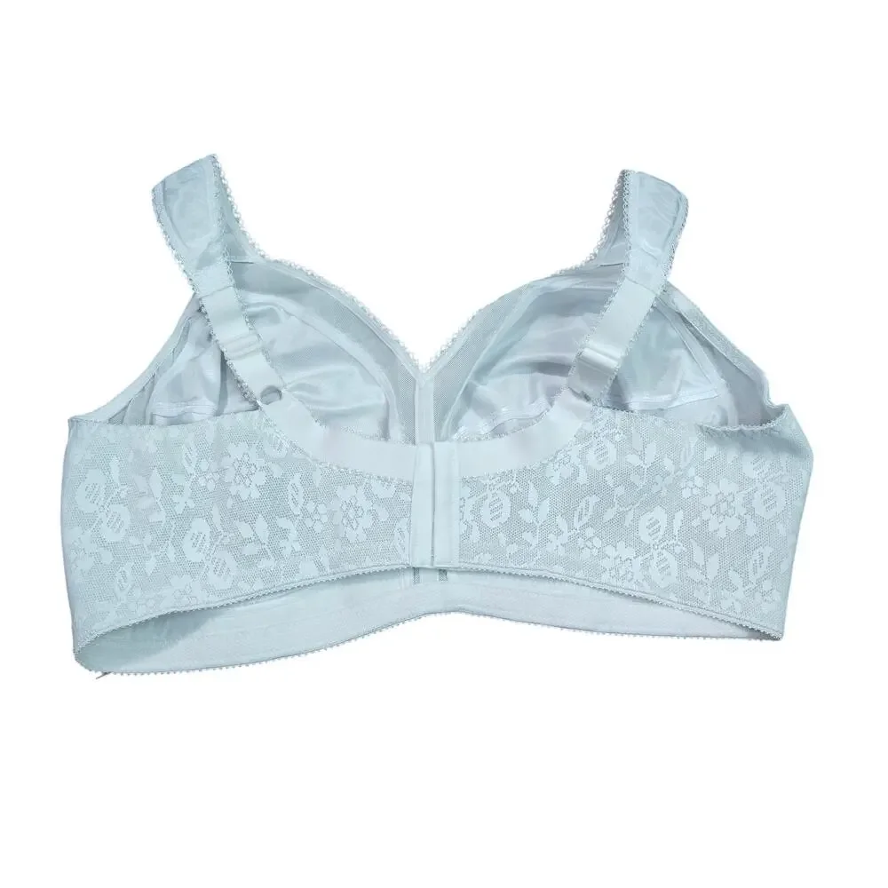 Playtex 18 Hour Ultimate Shoulder Comfort White Bra 44D Style 4693